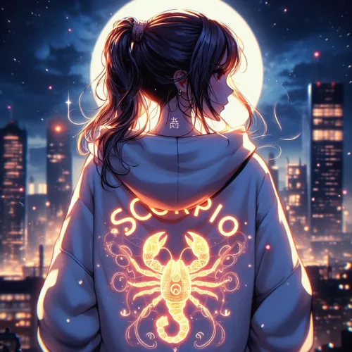 Problem-solving strategy flowchart illustrating Scorpio's solution-focused conflict resolution